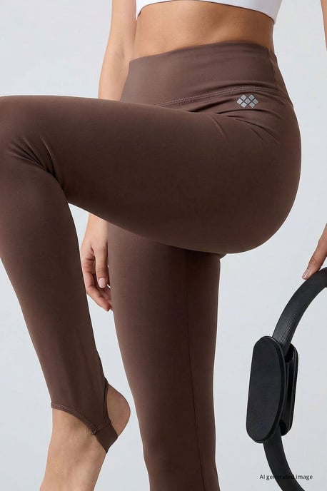 Women's Polyester Elastane Leggings - Image 1