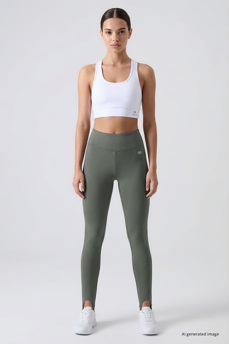 Women's Polyester Elastane Leggings - Image 3