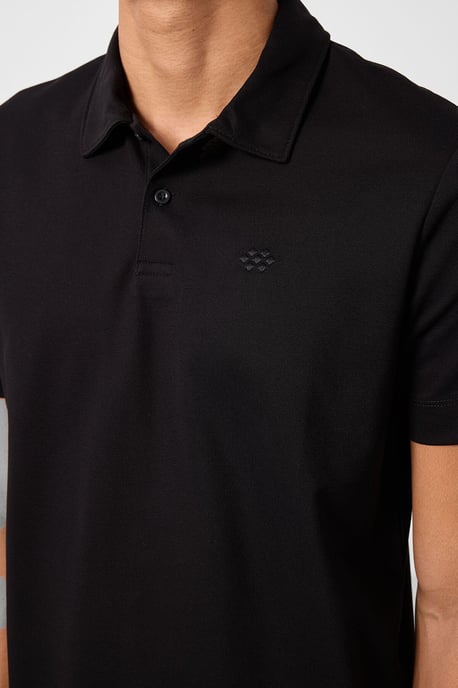 Men's Cotton-Blend Polo T-Shirt - Image 3