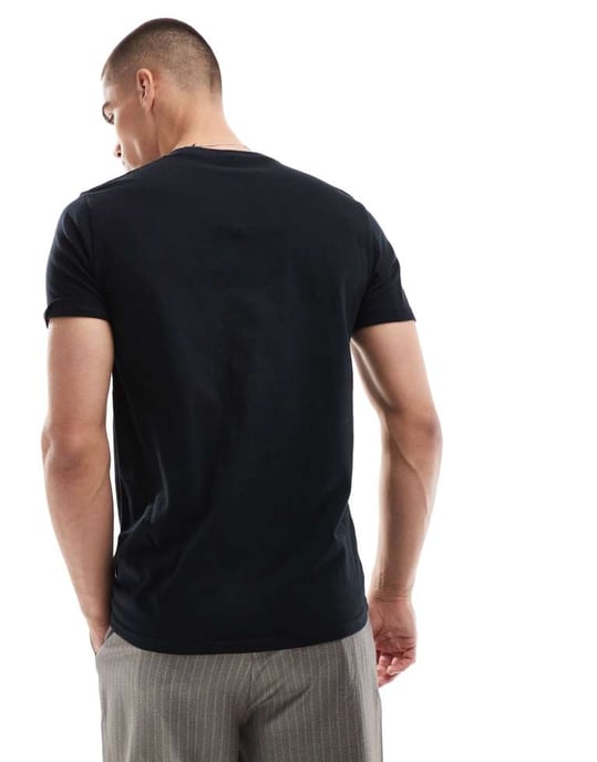 Hollister ikon logotyp t-shirt i svart - Image 4