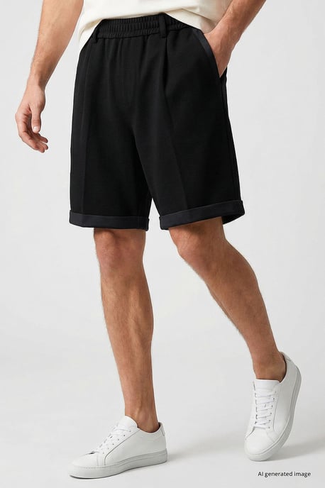 Men's Cotton-Polyester Shorts - Image 1