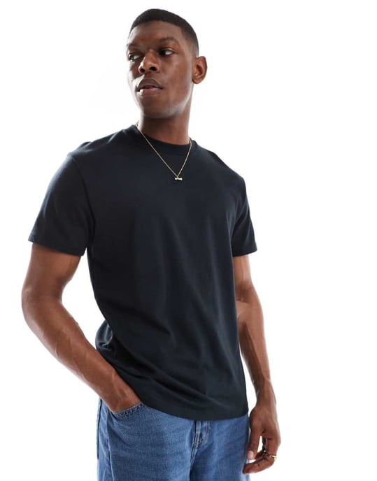 Hollister avslappnad kylning t-shirt i svart - Image 1