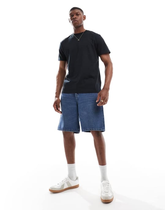 Hollister avslappnad kylning t-shirt i svart - Image 4