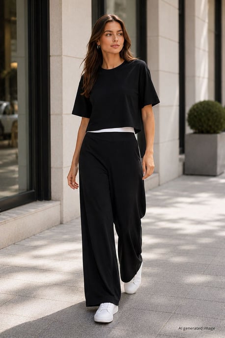 Women’s Viscose Blend Sweatpants - Image 2
