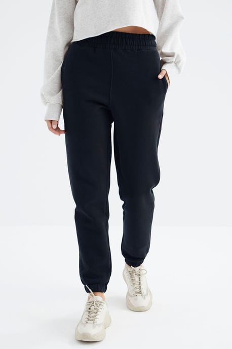 Dames Hoge Taille Fleece Joggingbroek - Image 4