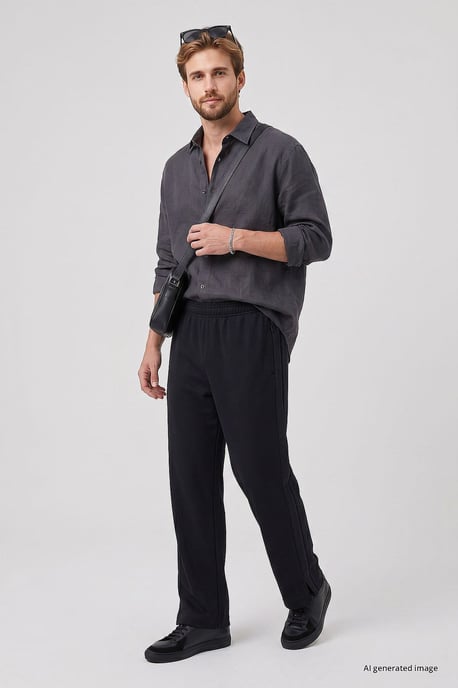 Heren Viscose Blend Joggingbroek - Image 1