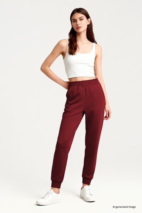 Dames Katoenen Mix Sweatpants - Image 3