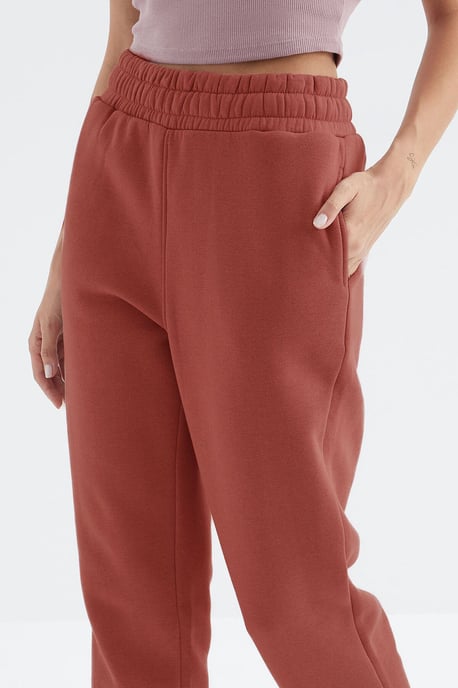Women's High-Waist Fleece Jogger Sweatpants - Image 4