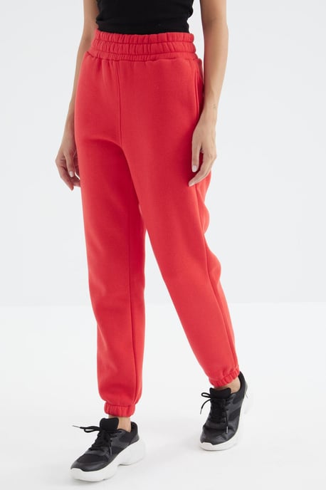 Dames Hoge Taille Fleece Joggingbroek - Image 2