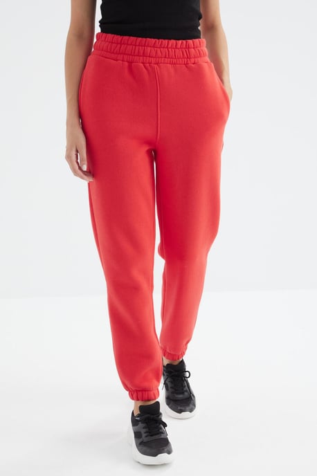 Dames Hoge Taille Fleece Joggingbroek - Image 4