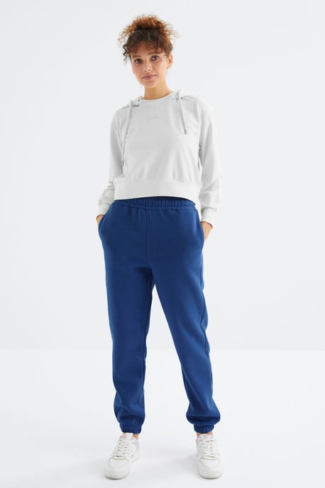 Dames Hoge Taille Fleece Joggingbroek - Image 1