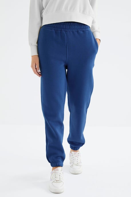 Dames Hoge Taille Fleece Joggingbroek - Image 2