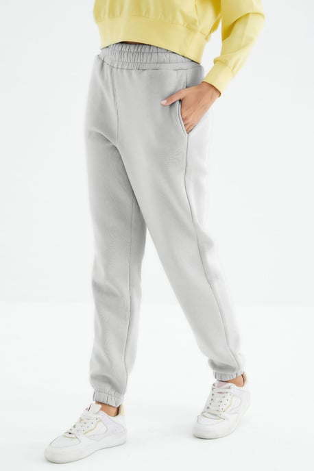 Dames Hoge Taille Fleece Joggingbroek - Image 3