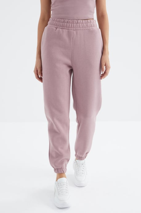 Dames Hoge Taille Fleece Joggingbroek - Image 4