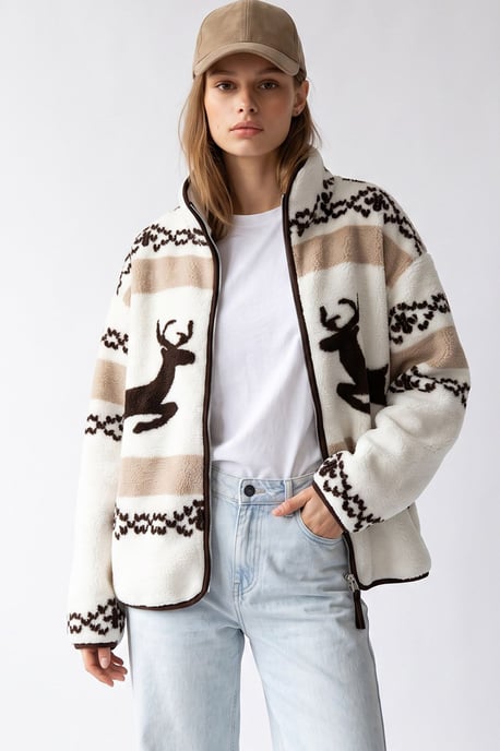 Dames Katoenmix Sweatshirt - Image 2