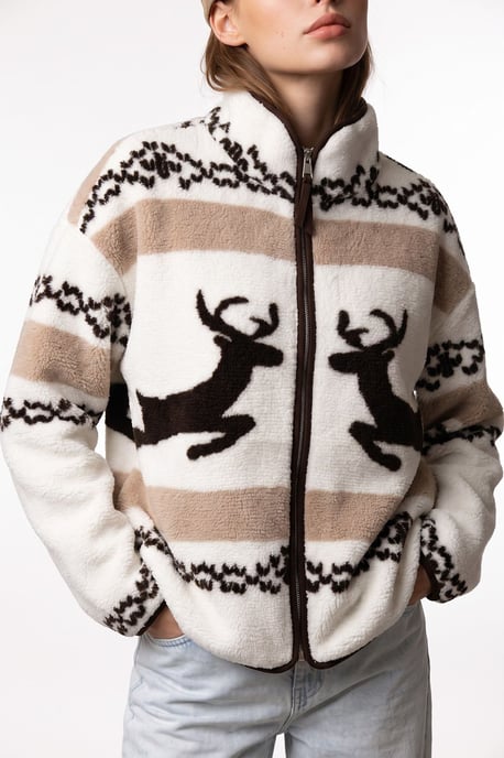 Dames Katoenmix Sweatshirt - Image 3