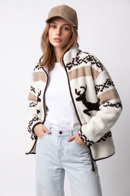 Dames Katoenmix Sweatshirt - Image 5
