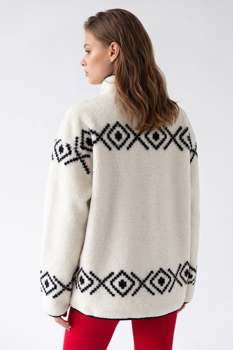 Women's Cotton-Blend Sweatshirt - Image 5