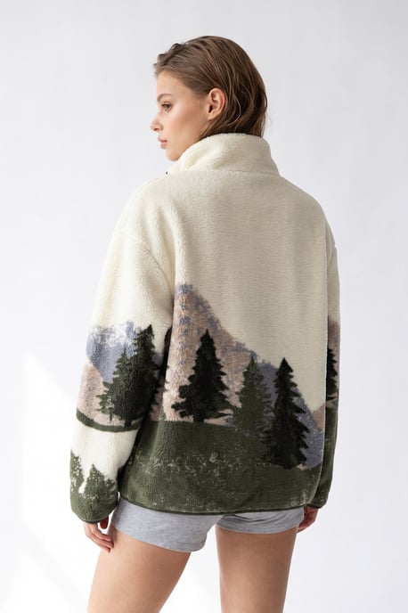 Women's Cotton-Blend Sweatshirt - Image 6
