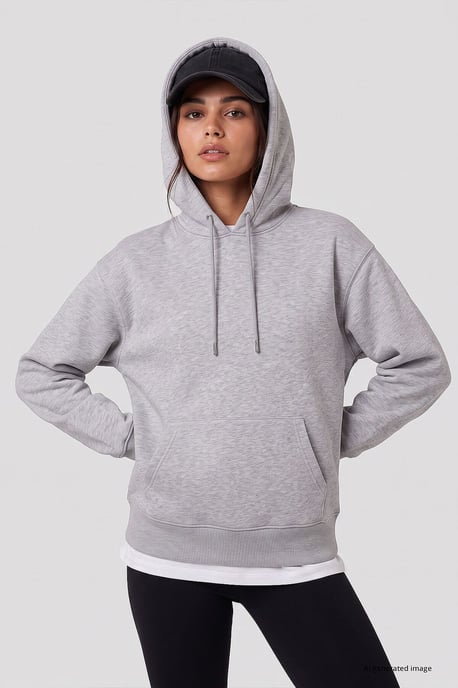 Women's Cotton-Blend Sweatshirt - Image 4