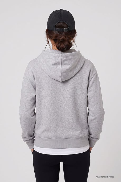 Women's Cotton-Blend Sweatshirt - Image 5