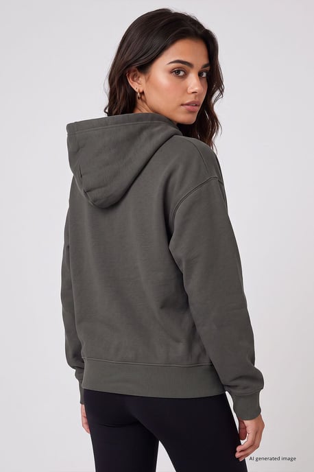 Women's Cotton-Blend Sweatshirt - Image 5