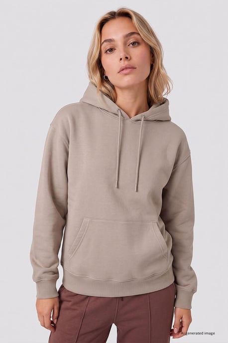Women's Cotton-Blend Sweatshirt - Image 2
