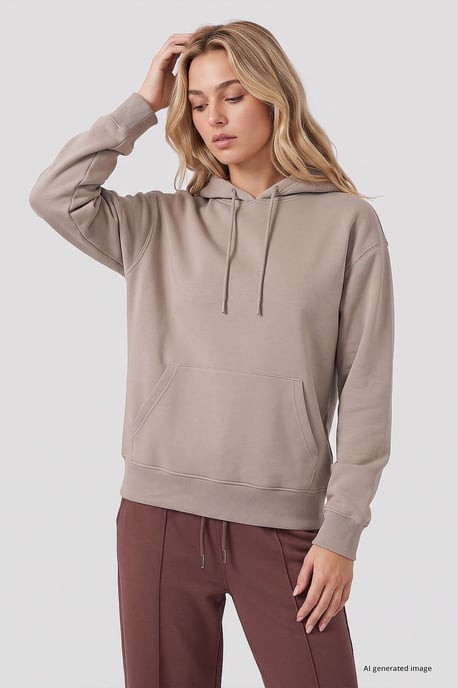 Women's Cotton-Blend Sweatshirt - Image 4