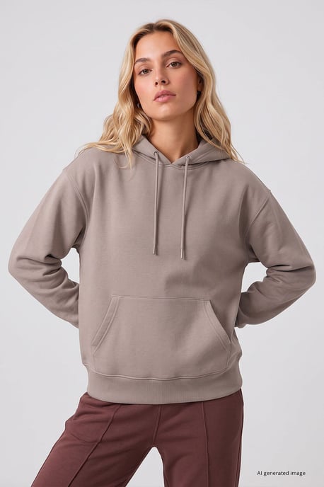 Women's Cotton-Blend Sweatshirt - Image 5