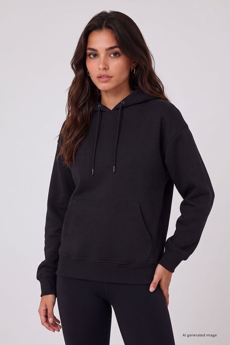 Women's Cotton-Blend Sweatshirt - Image 3