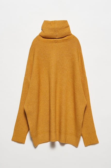 Oversized Geribbelde Coltrui - Image 2