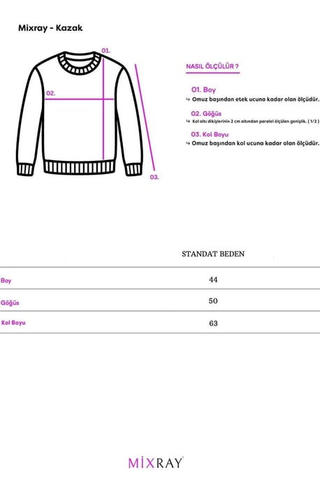 Gelaagd Gebreid Relaxed Crop Sweater met Ronde Hals - Image 2