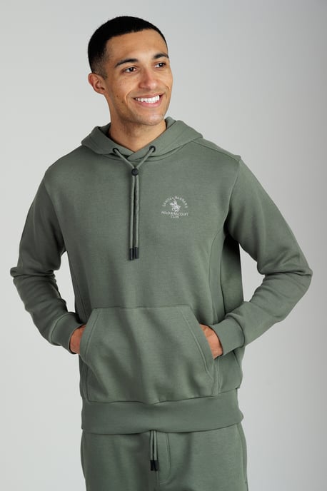 Khaki 2 Pack Cotton Rich Pullover Hoodie & Joggers - Image 4