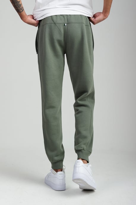 Khaki 2 Pack Cotton Rich Pullover Hoodie & Joggers - Image 6
