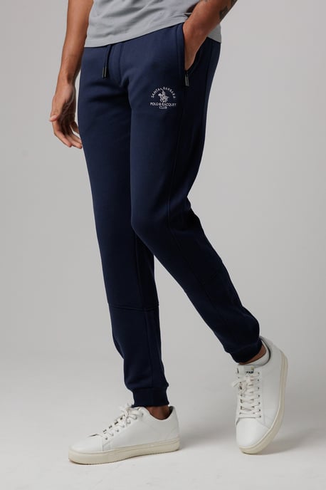 Navy 2 Pack Cotton Rich 1/4 Zip Sweatshirt & Joggers - Image 3