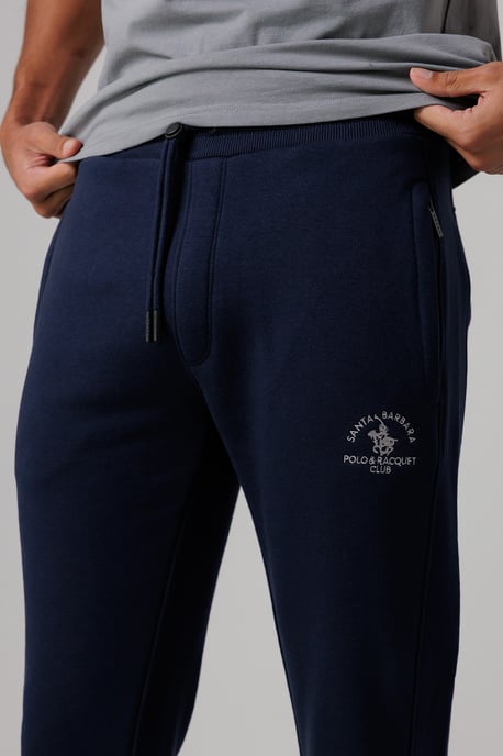Navy 2 Pack Cotton Rich 1/4 Zip Sweatshirt & Joggers - Image 6
