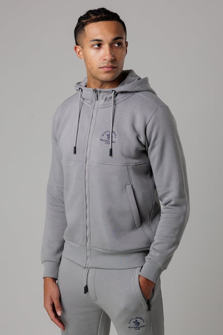 Grey 2 Pack Cotton Rich Zip Hoodie & Joggers - Image 2