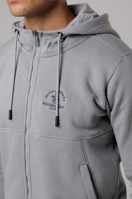Grey 2 Pack Cotton Rich Zip Hoodie & Joggers - Image 3
