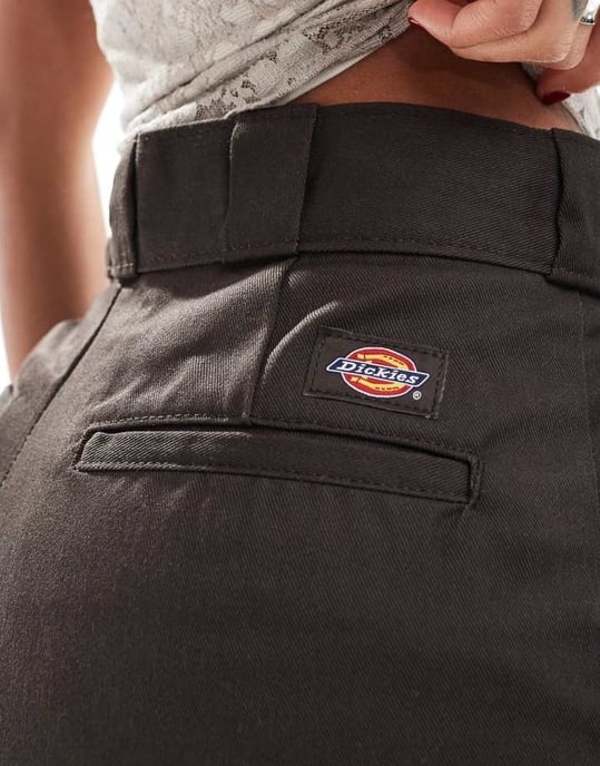 Dickies 874 rakpassande arbetsbyxor chinos i brun - Image 3