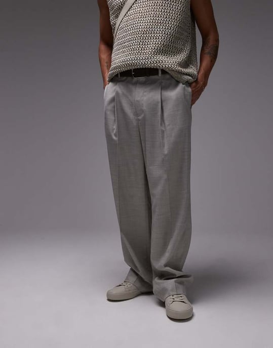 Topman vida byxor i sten - Image 2