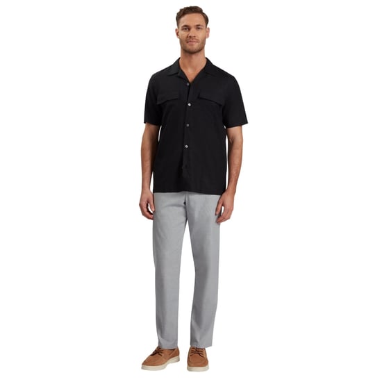 Ted Baker Whether Regular Fit Black Double Pocket Shirt - Image 4