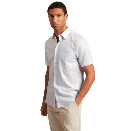 Ted Baker Palomas Lichtblauwe Linnen Blouse - Image 3