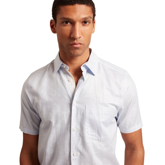 Ted Baker Palomas Lichtblauwe Linnen Blouse - Image 6