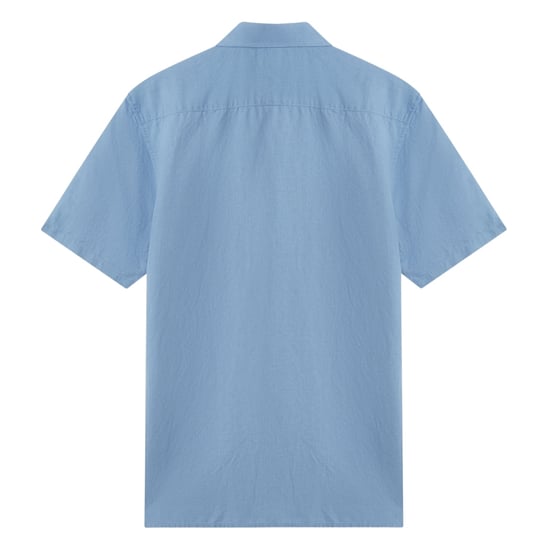 Ted Baker Zefre Regular Light Blue Linen Shirt - Image 2