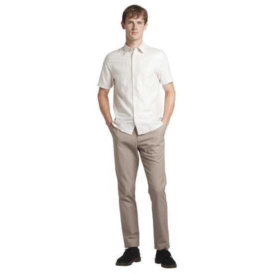 Ted Baker Palomas Stone Linen Shirt - Image 3