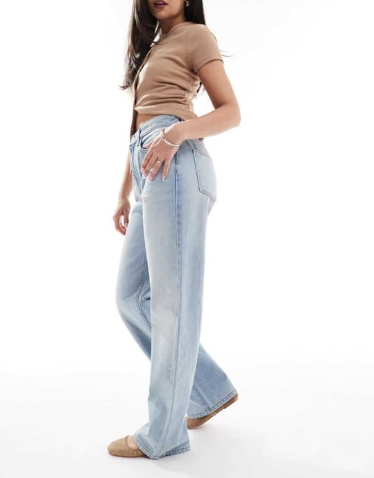 Cotton On raka benjeans i rush blue - Image 3