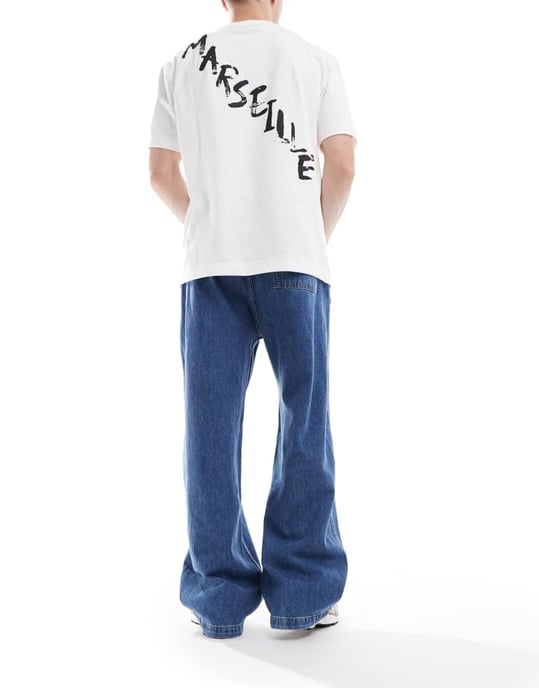 Calvin Klein Jeans dra-på 90-tals lösa jeans i medeltvätt - Image 3