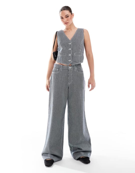 French Connection Everett denimjeansset i indigostrand - Image 1