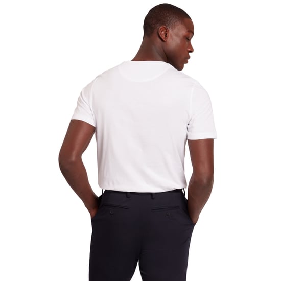 Ted Baker Justino Box Print White Graphic T-shirt - Image 2