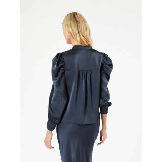Neo Noir rosslynn heavy sateen blouse 163769 678 midnight - Image 3